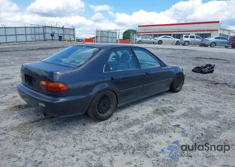 1992 Honda Civic Dx from USA, damaged, VIN 1HGEG8542NL032175